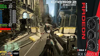 CRYSIS 2 Remastered Very High Settings 4K | RX 6900 XT | Ryzen 7 5800X