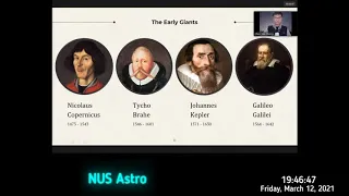 NUS Astro 20/21 Sem 2 Week 8: History of Modern Astronomy