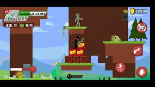 Stickman vs Zombies Chapter 1 level 66-70 New Mode