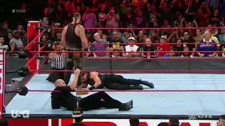 Roman reigns vs baron carbon Universal championship match full 17 September Raw