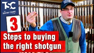 3 steps to buying a shotgun