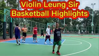 TKBA highlights, Violin Leung Sir Basketball highlights, Violin Leung Sir can shoot, 小提琴梁sir籃球精華