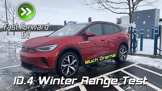 2023 ID.4 AWD Winter Range Test