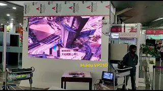 Live project of P2.5 LED screen with Huidu controller VP210 and R512T