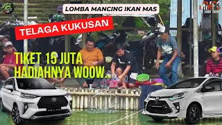 Lomba Mancing Eksekutif Tiket 15 Juta Di Telaga Kukusan Hadiah Mobil