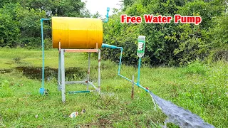 Free electricity She make free energy water pump from deep well without electricity #freeenergy