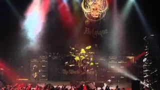 2810'11 ~ Ace of Spades + Lemmy talking + Overkill ~ Motörhead, live at Brussels