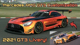 Real Racing 3 Car Customization: Mercedes-AMG GT3 2021 Livery! | Mercedes-AMG GT3 | GenniusGamer