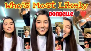 DONNY PANGILINAN DUMAAN SA LIVE NI BELLE😍🖤 | BELLE MARIANO KUMU LIVE WITH DONNY & ESNYR #DONBELLE