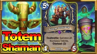 My Totem Shaman Breaks The Meta! New Supreme OP Deck Arrived | Scholomance Academy | Hearthstone