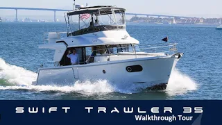 2023 Beneteau Swift Trawler 35 Walkthrough // Available Now