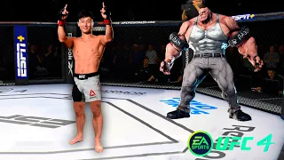 UFC4 Doo Ho Choi vs Abigail Street Fighter EA Sports UFC 4 PS5