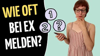 Wie oft bei Ex melden, ohne dass du Ex nachläufst? [+ genaue Zeitspanne!]