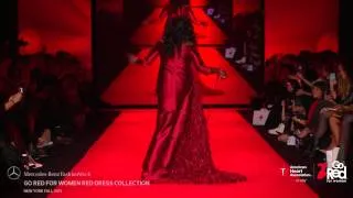 GO RED FOR WOMEN RED DRESS COLLECTION MERCEDES-BENZ FASHION WEEK FW 2015 COLLECTIONS