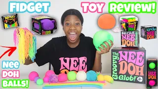 Giant Fidget Toy Review! | Nee Doh Stress Balls!
