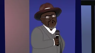 Cedric the Entertainer on "Do animals commit suicide?" (animated)