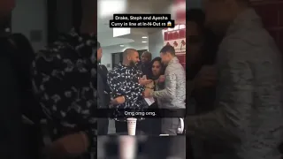 Drake, Steph and Aeysha Curry at In&Out