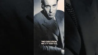 Scary History: Serial Killer's Public Execution Witnessed by a Young Christopher Lee #shorts