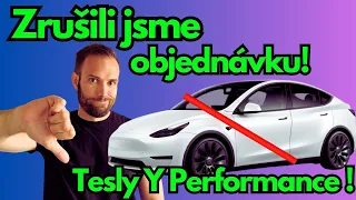 Zrušili jsme objednávku Tesly Y Performance po zkušební jízdě 🇨🇿