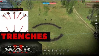 Men of War 2:Arena - Tutorials: Trenches, use, editing+tips