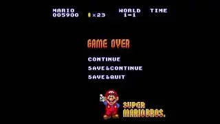 "Super Mario All-Stars" Music : 14 - Game Over (Super Mario Bros.)