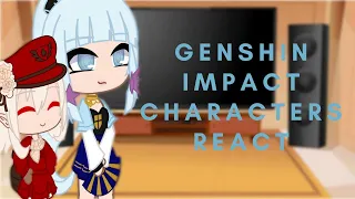 Genshin Impact characters react to Tik Toks || Gacha Neon/Club