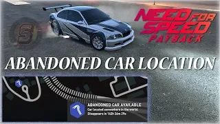 Abandoned 2005 NFS Most Wanted BMW M3 E46 Location NFS Payback Abandoned Car Location January 2019