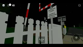 Level Crossings On ROBLOX in Night Mode