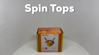 Shumee Wooden Spin Tops Pack