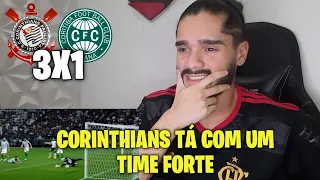 NA ESTREIA DE YURI ALBERTO!! CORINTHIANS 3 X 1 CORITIBA REACT