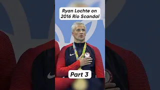 Olympic Swimmer Ryan Lochte talks 2016 Rio Olympics Scandal ❌ #shorts