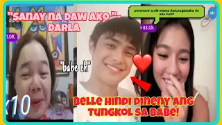 BELLE hindi dineny ang pagbanggit ng BABE kay DONNY! inamin kaagad binalikan ang panonood ng vlog