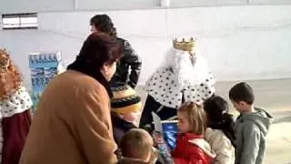 Los Reyes Magos vienen al colegio de Pozo Cañada.