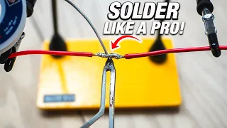 How To Solder Wires Together Like A Pro! BEST DIY Tips & Tricks!