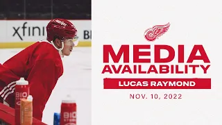 Lucas Raymond on team chemistry, his personal game and more