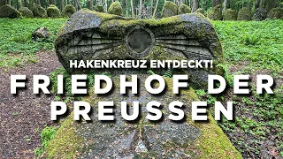 Friedhof der Preussen - Hakenkreuz auf Grabstein entdeckt!