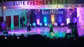 Boy's Group dance Dhamakedar 😂 #freshersparty || Rec Sonbhadra freshers party 2k23