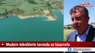 Modern tekniklerle tarımda su tasarrufu