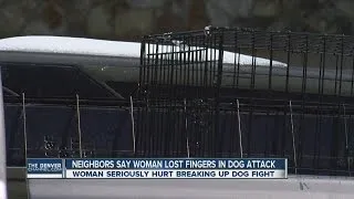 Neighbors say Longmont woman lost fingers in dog attack