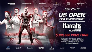 WATCH LIVE | 2023 US Open Pool Championship | Day Two | Table One