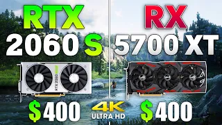 RTX 2060 SUPER vs RX 5700 XT in 4K