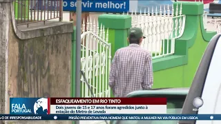 Dois jovens menores foram esfaqueados em Rio Tinto