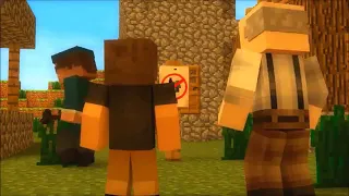 Minecraft Animação - Mobs Banidos