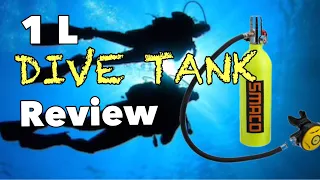 1 Liter Dive Tank Review: SMACO/DEDEPU