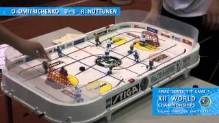 Настольный хоккей-Table hockey-WCh-2011-DMITRICHENKO-NUTTUNEN-Game3-com-SPIVAKOVSKY