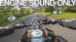 Suzuki GSX-S1000 Akrapovic sound [RAW Onboard]