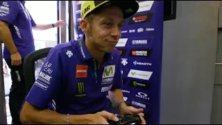 Playing video games with the MotoGP™ grid