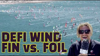 Defi Wind thoughts 🔥 + FIN vs FOIL Windsurfing 💥