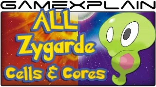 All Zygarde Cell & Core Locations in Pokémon Sun & Moon (100% Guide & Walkthrough)