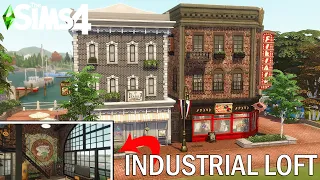 INDUSTRIAL LOFT 🧱 // Sims 4 Speed Build // NoCC